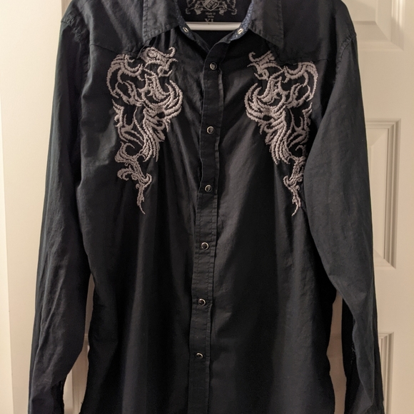 Guess Long Sleeve Western style shirt - Picture 1 of 3
